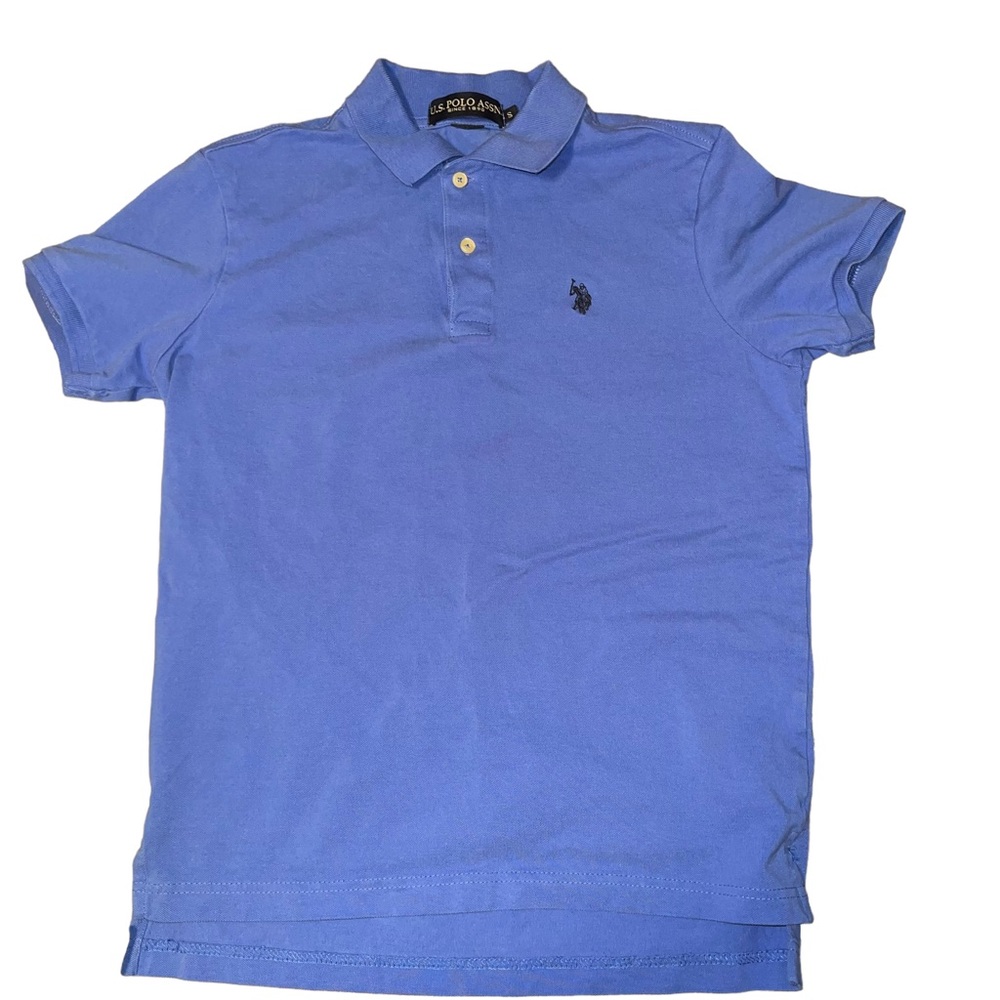 I.S. Polo Assn. Men’s Polo Shirt Golf Shirt Size Small Blue Short Sleeve
